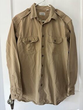 J. Peterman Men's Field Shirt Jacket - Khaki